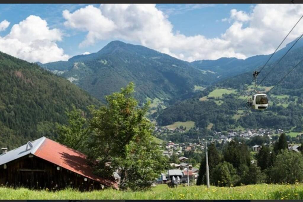 Au Pied Des Pistes B31, Chaleureux Studio 4 Pers, Vue Sur La Vallee Imprenable Avec Wifi, Draps Non Compris Saint-Jean-dʼAulps Exterior foto